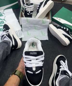 Puma 180 Premium Branco e Preto Atacado 8