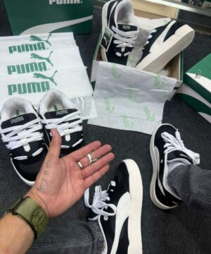 Puma 180 Premium Branco e Preto Atacado 9