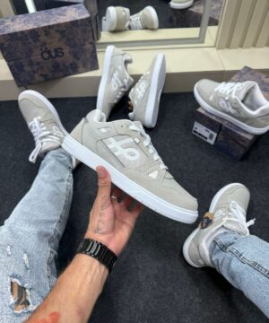 Tênis OUS Essencial Premium Cinza Elegante