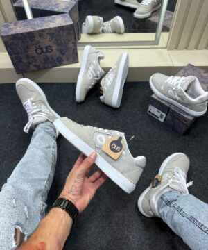 Tenis OUS Essencial Premium Cinza Elegante 8