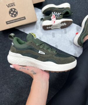 Vans Neo VR3 Premium Verde Militar em Camurça