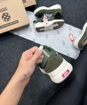 Vans Neo VR3 Premium Verde Militar em Camurca 5