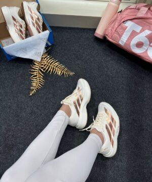 Adidas Adizero Evo SL Off White Dourado 2