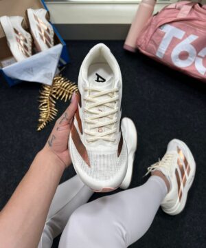 Adidas Adizero Evo SL Off White Dourado 3