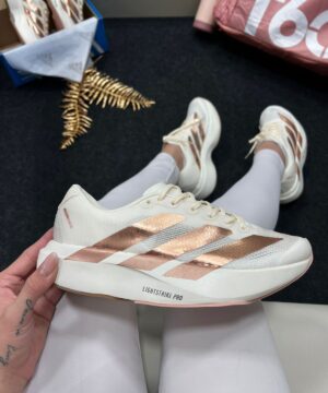 Adidas Adizero Evo SL Off White Dourado 4