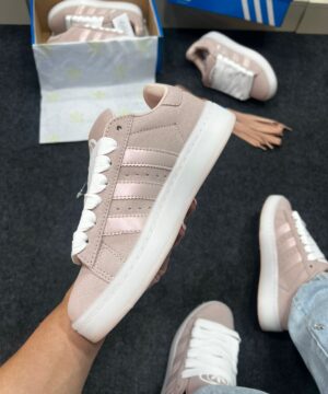 Adidas Campus Luxo Rosa Claro 5