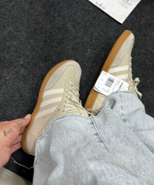 Adidas Samba Premium Bege Claro 3