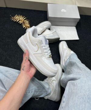 Air Force 1 Premium Areia Brilhante 8
