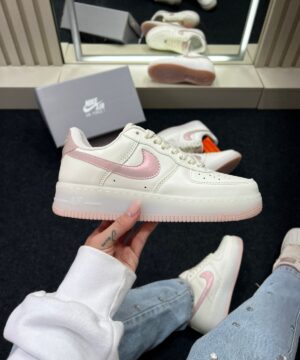 Air Force Prime Off White e Rosa 3