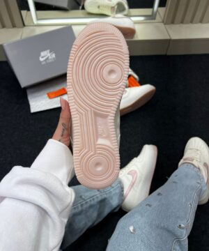 Air Force Prime Off White e Rosa 4