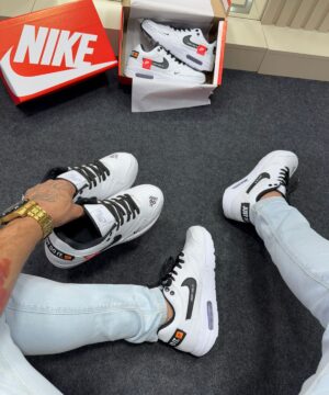 Nike Air Max 90 Cinza Branco 2