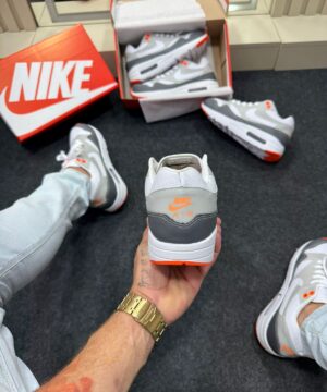 Nike Air Max 90 Cinza Branco 7