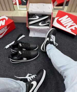 Nike Court Borough Low Preto e Branco 2