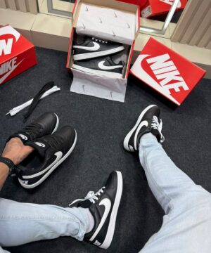 Nike Court Borough Low Preto e Branco 3