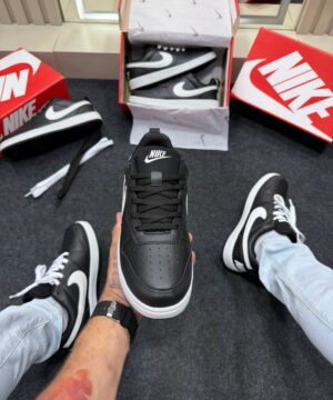 Nike Court Borough Low Preto e Branco 6