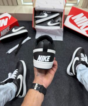Nike Court Borough Low Preto e Branco 8