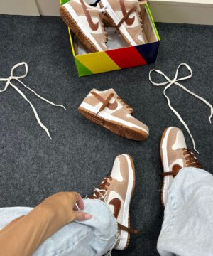 Nike Sb Dunk Low Pro Caramelo Camurca 4