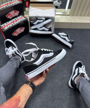 Vans Knu Vulcanizado Premium Preto e Branco 2