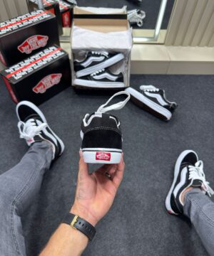 Vans Knu Vulcanizado Premium Preto e Branco 5