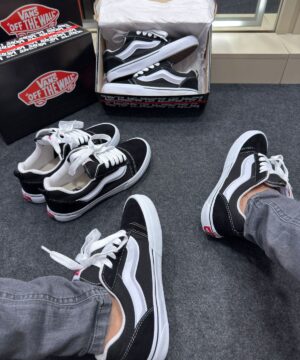 Vans Knu Vulcanizado Premium Preto e Branco 9