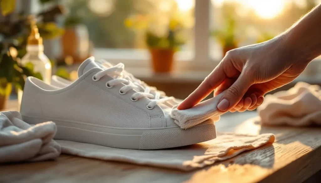 Como Tirar Mancha de Tênis Branco