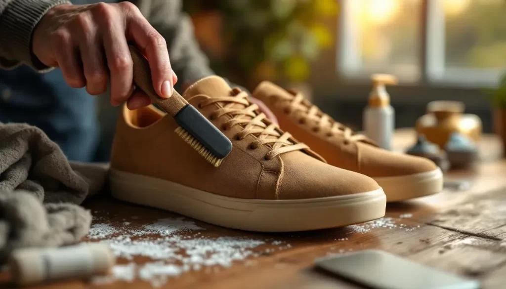 Como Limpar Tênis de Camurça Corretamente