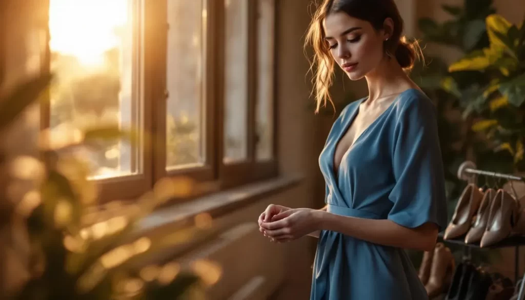 Que Cor de Sapato Combina com Vestido Azul