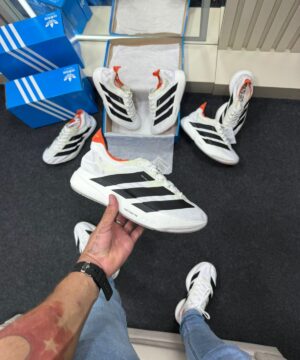 Adizero Evo Pro Branco Preto Laranja