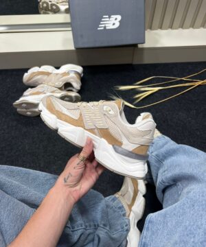 New Balance 9060 Bege Caramelo 3