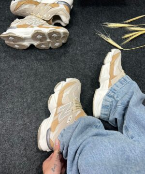 New Balance 9060 Bege Caramelo 6