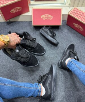 Vans Knu Skool Vulcanizado Preto 4