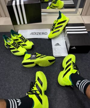 Adidas Adizero Adios Pro 4 Verde Preto 10