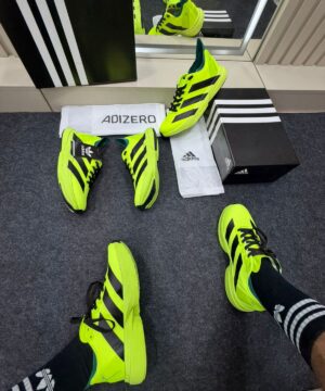 Adidas Adizero Adios Pro 4 Verde Preto 6