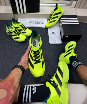 Adidas Adizero Adios Pro 4 Verde Preto 7