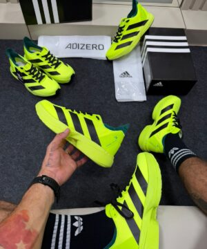 Adidas Adizero Adios Pro 4 Verde Preto 9