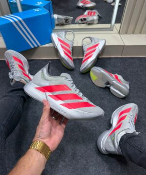 Adidas Adizero Prata Vermelho