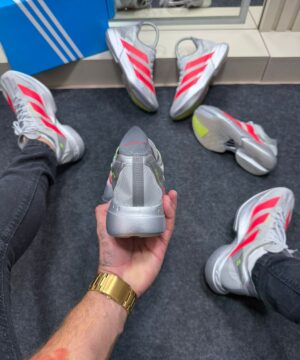 Adidas Adizero Prata Vermelho 5