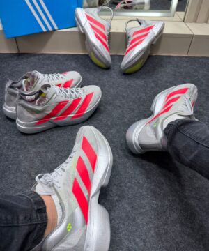 Adidas Adizero Prata Vermelho 7