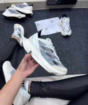 Adidas Adizero Premium Branco com Preto 5