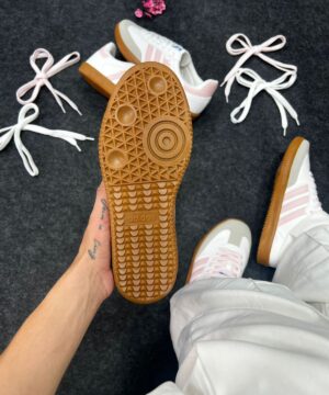 Adidas Samba OG Branco e Rose 2