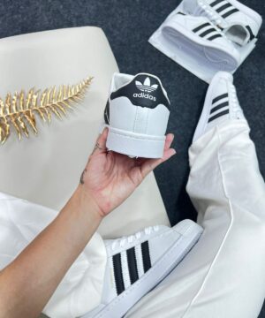 Adidas Superstar Branco E Preto 4