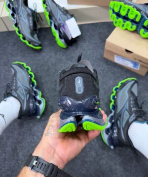 Mizuno Wave Prophecy 15 Preto e Verde 4