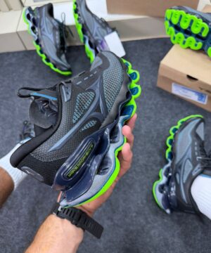Mizuno Wave Prophecy 15 Preto e Verde 7