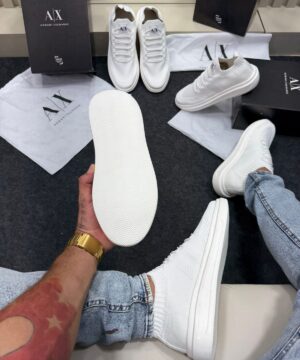Sapatenis Armani Exchange Premium Branco 2