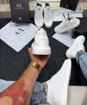 Sapatenis Armani Exchange Premium Branco 3