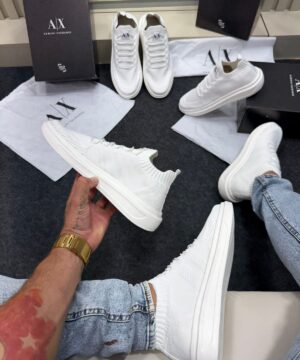 Sapatenis Armani Exchange Premium Branco 4