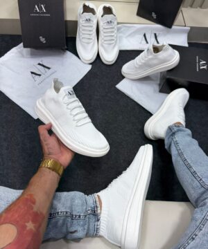 Sapatenis Armani Exchange Premium Branco 5