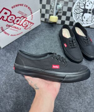 Tênis Redley Vulcanizado Premium Preto
