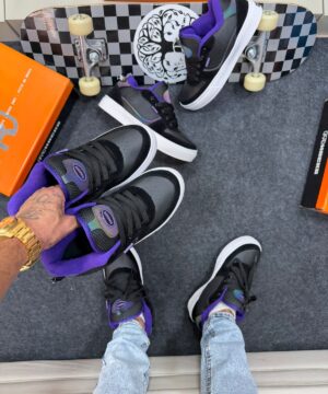 Hocks Skateboarding Preto E Roxo 2