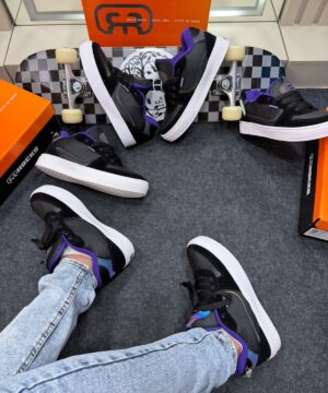 Hocks Skateboarding Preto E Roxo 6